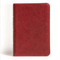 NASB Large Print Compact Reference Bible, Burgundy Leathertouch - Imitation Leather