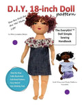 D.I.Y. 18-Inch Doll Pattern: EveryGirl Doll Simple Sewing Handbook - Paperback