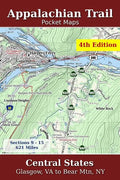 Appalachian Trail Pocket Maps - Central States - Paperback