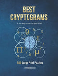 Best Cryptograms: Cryptograms Puzzle, Cryptoquote Puzzles, Cryptograms Books, Cryptograms Puzzle Books - Paperback