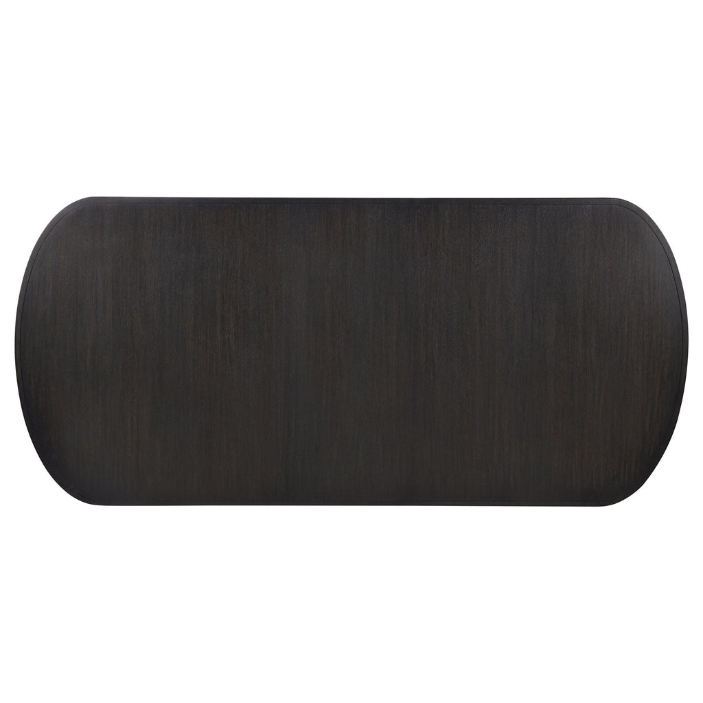 Leandro 9-piece Rectangular Dining Table Set Burnished Black
