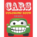 Cars Coloring Book for Boys: 56 Pages cute coloring book for boys and toddlers - Paperback