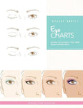 Makeup Artist Eye Charts - Paperback