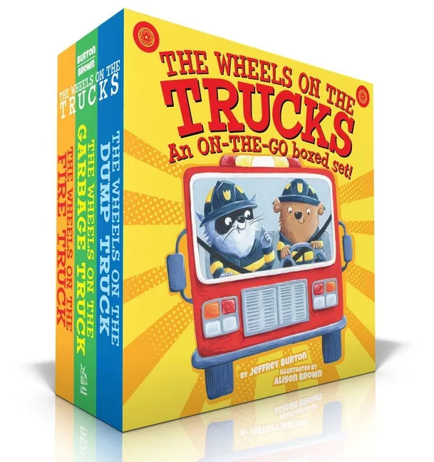 The Wheels on the Trucks (Boxed Set): The Wheels on the Fire Truck; The Wheels on the Garbage Truck; The Wheels on the Dump Truck - Board Book