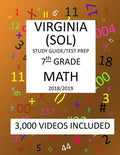 7th Grade VIRGINIA SOL, 2019 MATH, Test Prep: 7th Grade VIRGINIA STANDARDS of LEARNING 2019 MATH Test Prep/Study Guide - Paperback
