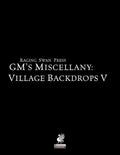 Gm's Miscellany: Village Backdrop V - Paperback
