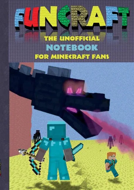 Funcraft - The unofficial Notebook (quad paper) for Minecraft Fans: Notebook, notepad, tablet, scratch pad, pad, gift booklet, christmas present gift, - Paperback