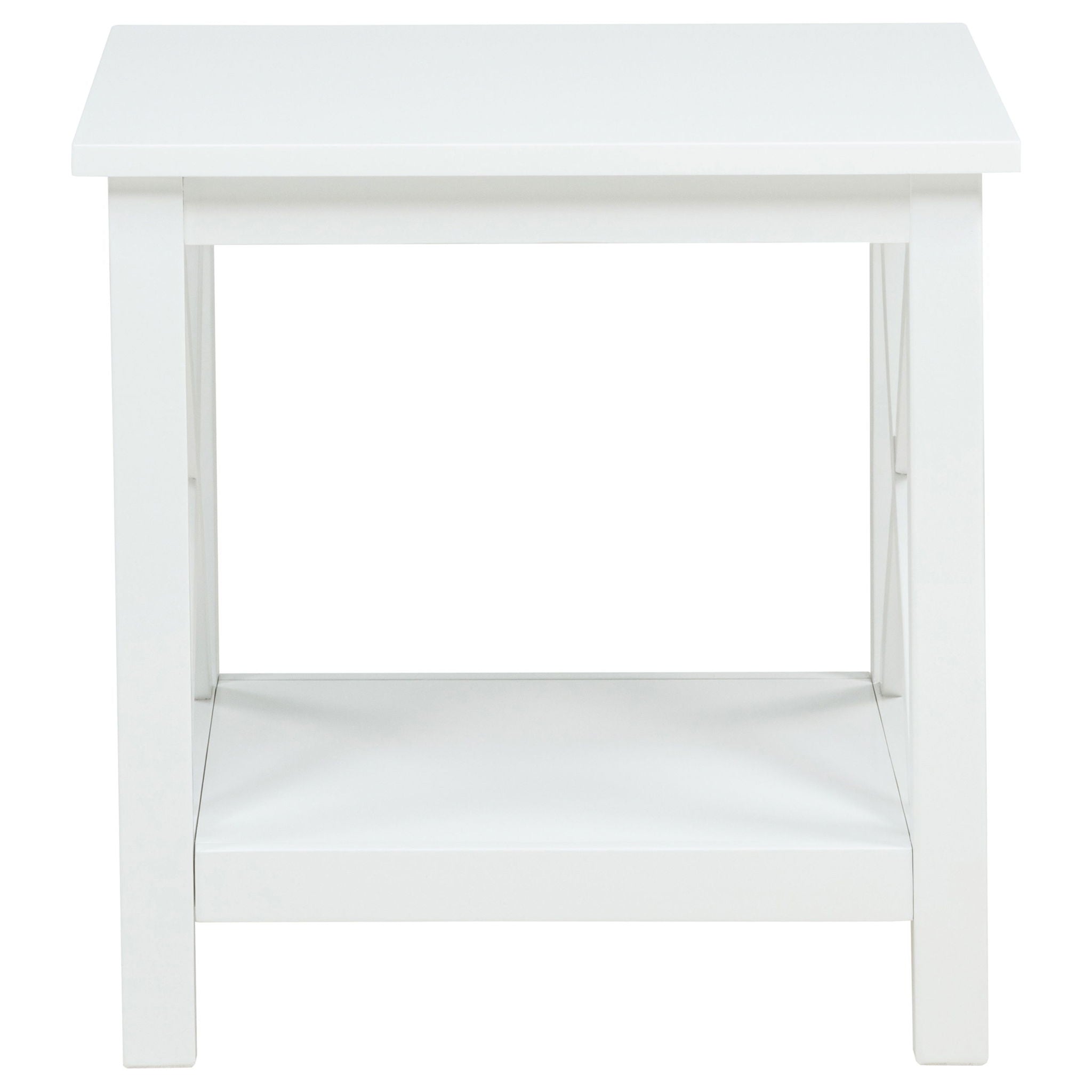 Skyview 2-piece Rectangular Lift Top Coffee Table Set White