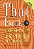 That Book: ...of Perfectly Useless Information - Paperback