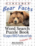 Circle It, Bear Facts, Word Search, Puzzle Book - Paperback