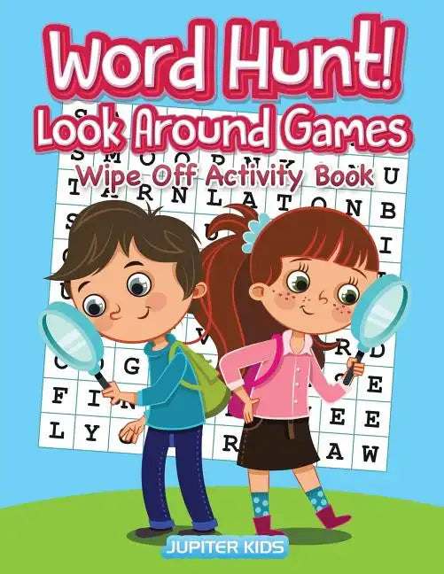 Word Hunt! Look Around Games: Wipe Off Activity Book / Hidden PICS - Paperback