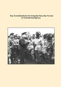 Key Considerations for Irregular Security Forces in Counterinsurgency - Paperback