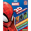 Marvel 3D Posters: Quick & Easy to Assemble Life-Like Characters, Plus Crafts, Activities, and More - Paperback