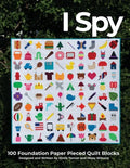 I Spy 100 Foundation Paper Pieced Quilt Blocks - Paperback