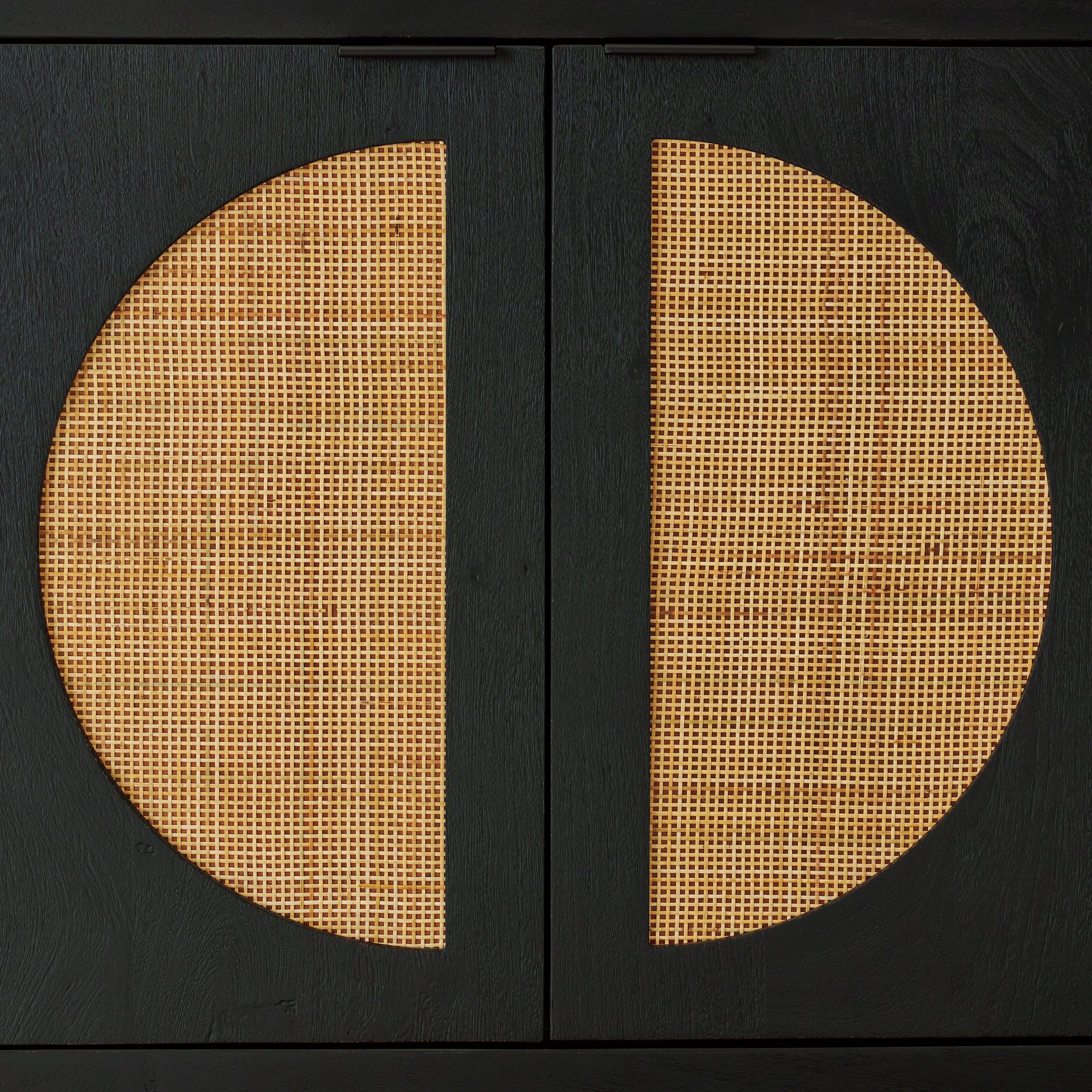 Cliffiings - Accent Cabinet - Black / Natural