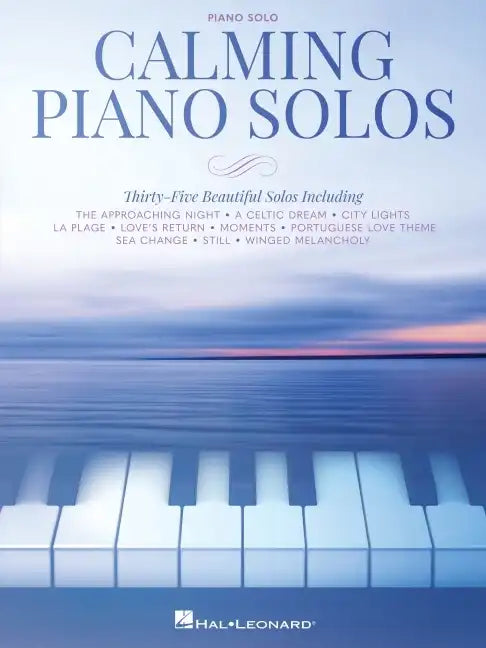 Calming Piano Solos: 35 Beautiful Solos - Paperback