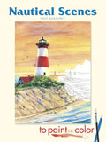 Nautical Scenes to Paint or Color - Paperback