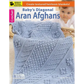 Baby's Diagonal Aran Afghans - Paperback
