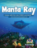 Manta Ray Activity Workbook For Kids - Paperback