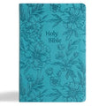 NASB Large Print Thinline Bible, Value Edition, Teal Leathertouch - Imitation Leather