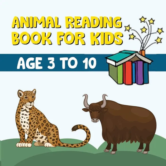 Animal Reading: Book For Kids - Paperback