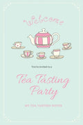 Tea Tasting Notes: Tea Lovers Gift, Write, Record & Keep Track of Teas & Tastings, Journal, Notebook, Log Book - Paperback