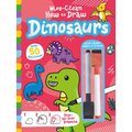 Wipe-Clean How to Draw Dinosaurs - Hardcover