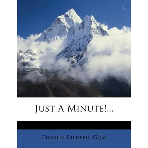 Just a Minute!... - Paperback