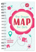 The Prayer Map for Girls: A Creative Journal - Spiral