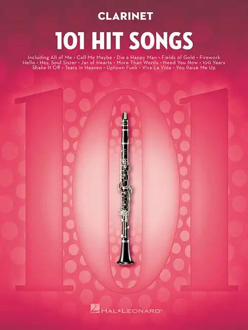 101 Hit Songs for Clarinet - Paperback