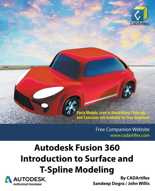 Autodesk Fusion 360: Introduction to Surface and T-Spline Modeling - Paperback