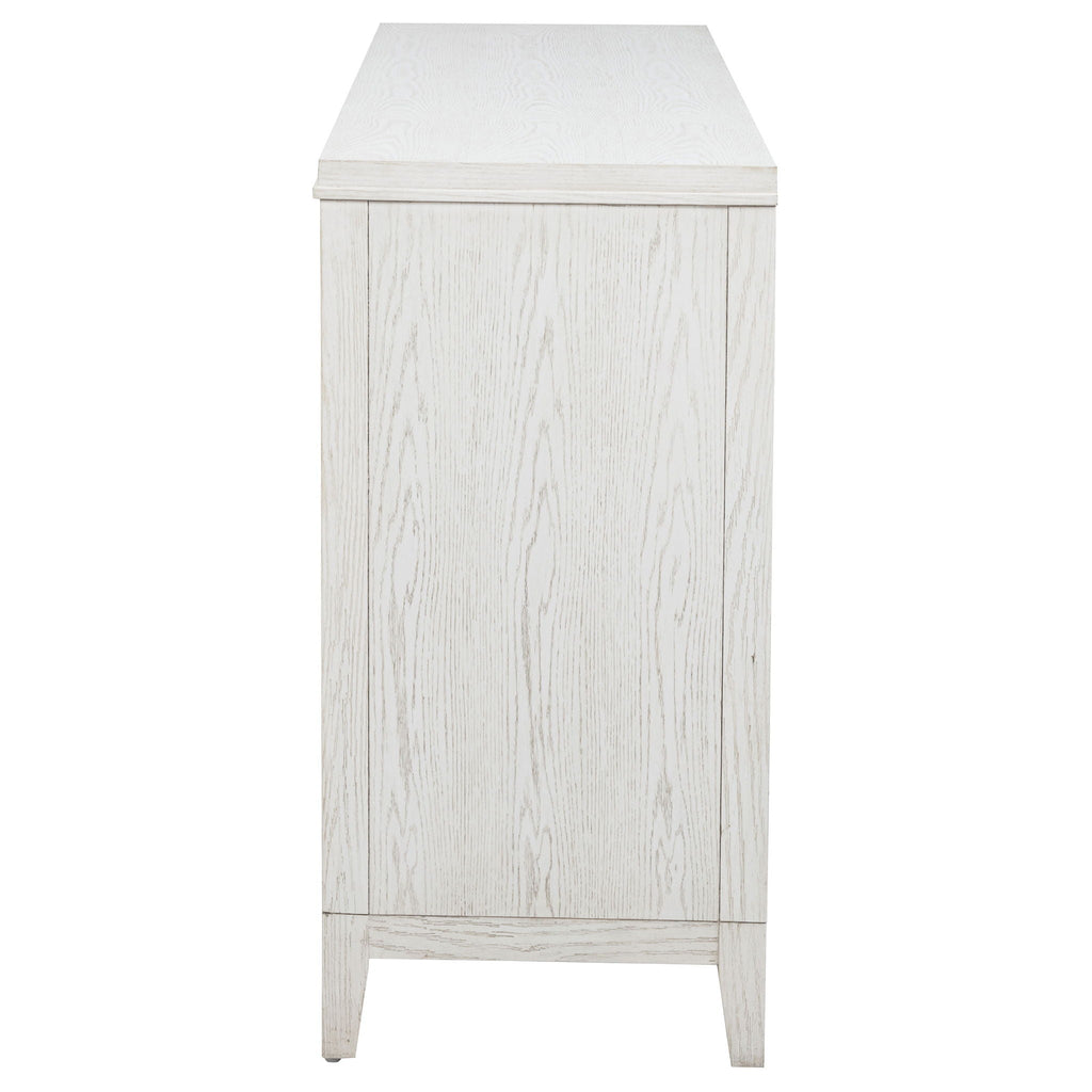 Marielle 6-drawer Bedroom Dresser Distressed White