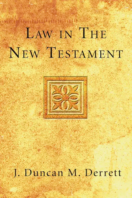 Law in the New Testament - Paperback