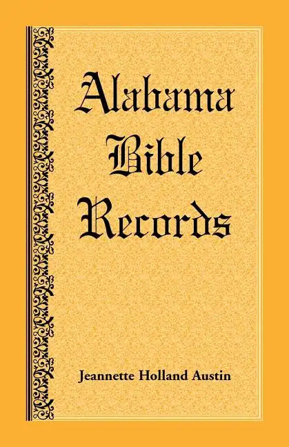 Alabama Bible Records - Paperback