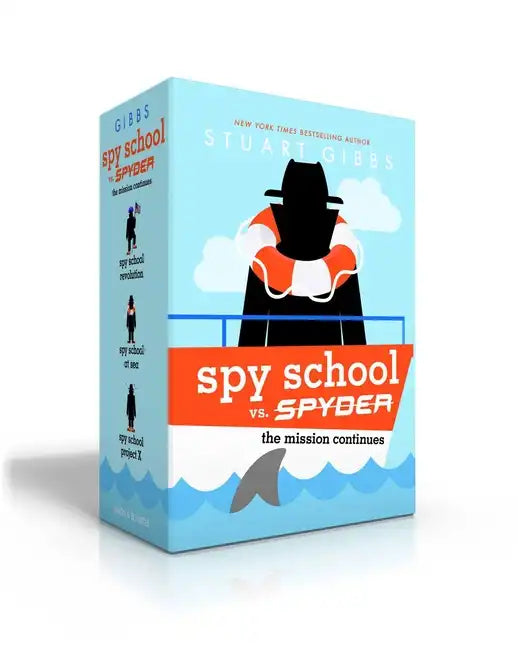 Spy School vs. Spyder (Boxed Set): The Mission Continues (Spy School Revolution; Spy School at Sea; Spy School Project X) - Hardcover