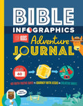 Bible Infographics for Kids Adventure Journal: 40 Faith-Tastic Days to Journey with Jesus in Creative Ways - Paperback