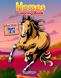 Horses Coloring Book - Paperback
