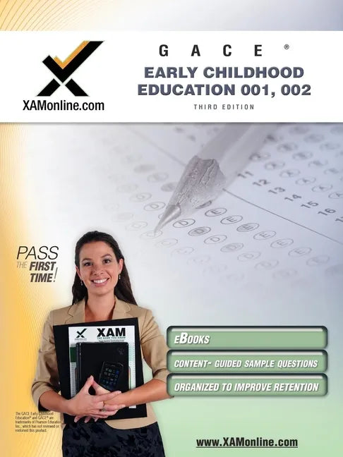 Gace Early Childhood Education 001, 002 Teacher Certification Test Prep Study Guide - Paperback
