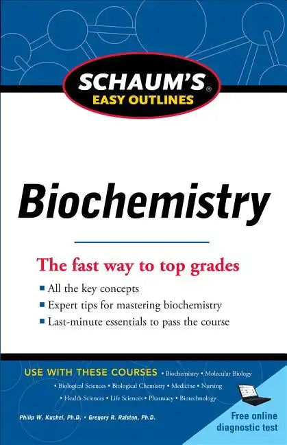 Schaum's Easy Outline of Biochemistry, Revised Edition - Paperback