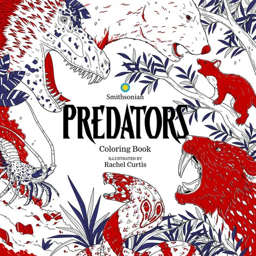 Predators: A Smithsonian Coloring Book - Paperback
