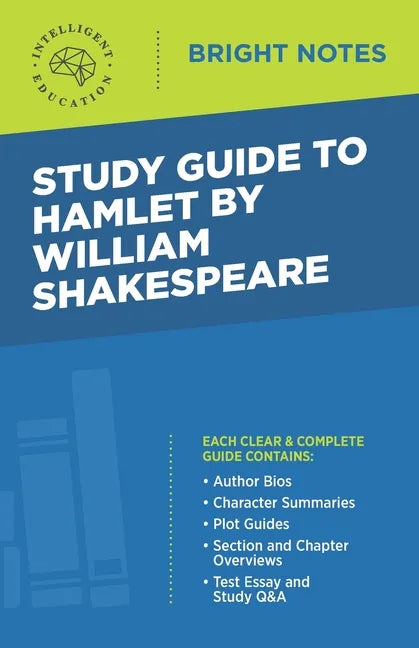 Study Guide to Hamlet by William Shakespeare - Paperback