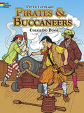 Pirates & Buccaneers Coloring Book - Paperback