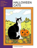 Halloween Cats: Coloring Book - Paperback