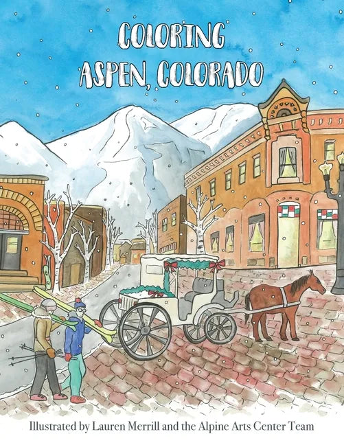 Coloring Aspen, Colorado - Paperback