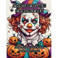 Chaos Clown Chronicles: Halloween Madness Coloring Book - Paperback