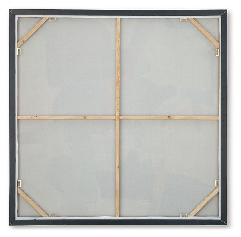 Wynburn - Wall Art - White / Blue / Green