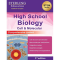 High School Biology: Comprehensive Content for Cell & Molecular Biology - Paperback