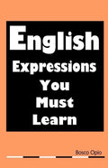 English Expressions You Must Learn - Paperback