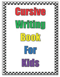 cursive writing book for kids - Paperback