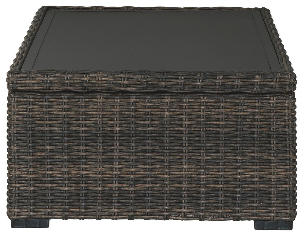 Grasson Lane - Rectangular Cocktail Table - Brown